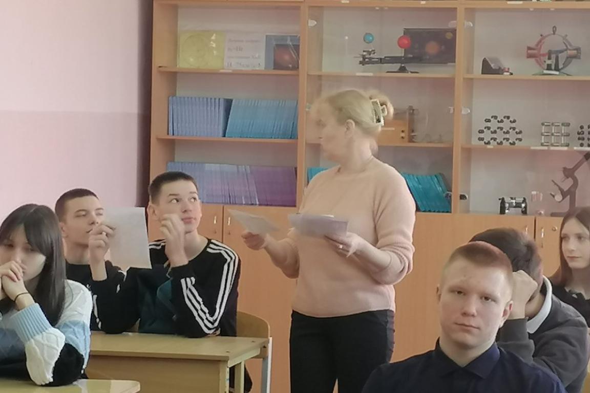 Профориентационная работа в Комаринской и Иолчанской школах Брагинского района