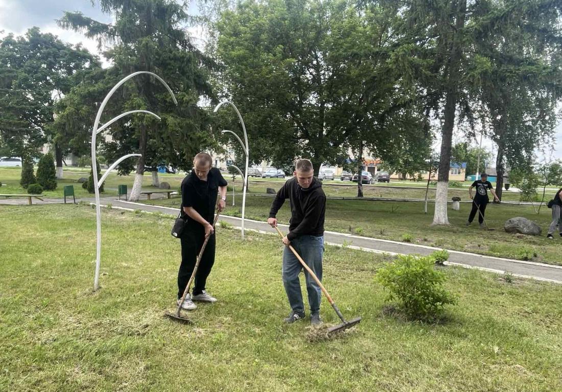 Организована работа трудового проекта от управления по труду Хойникского райисполкома