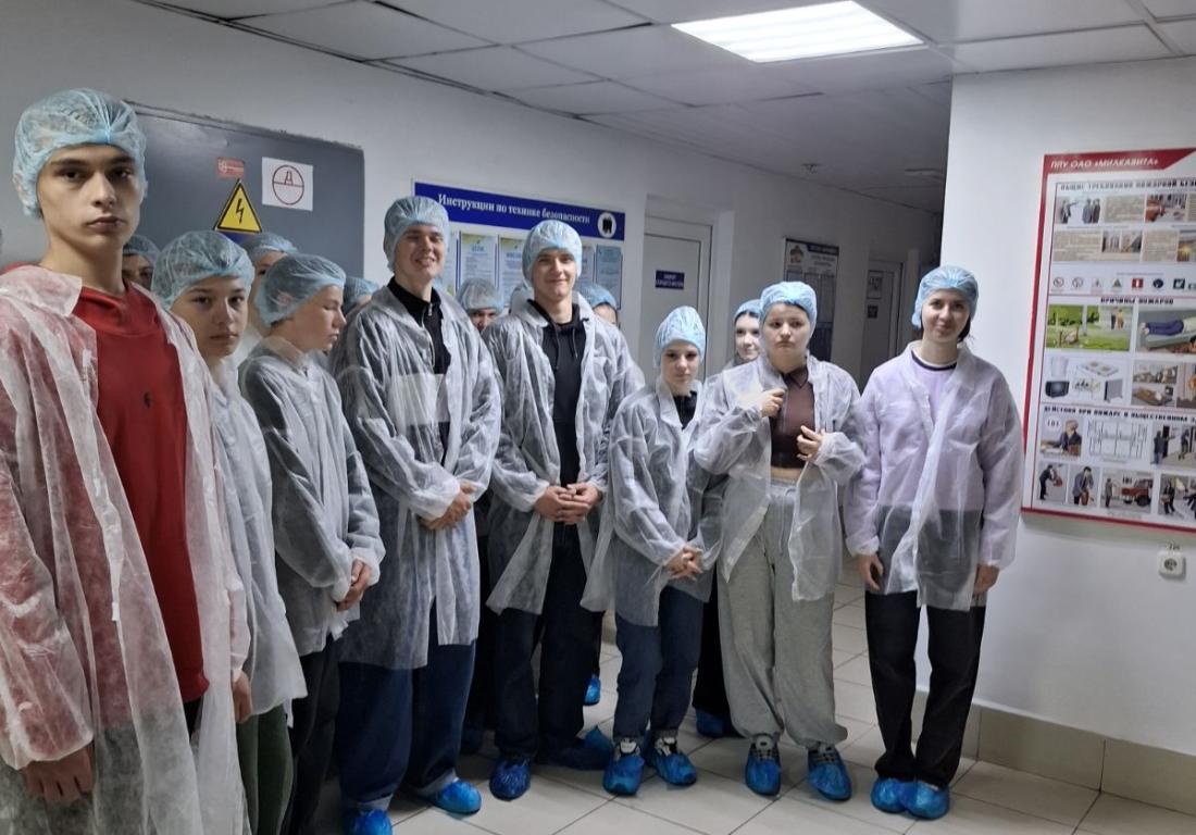 Учащиеся колледжа с профориентационной экскурсией посетили ППУ ОАО 